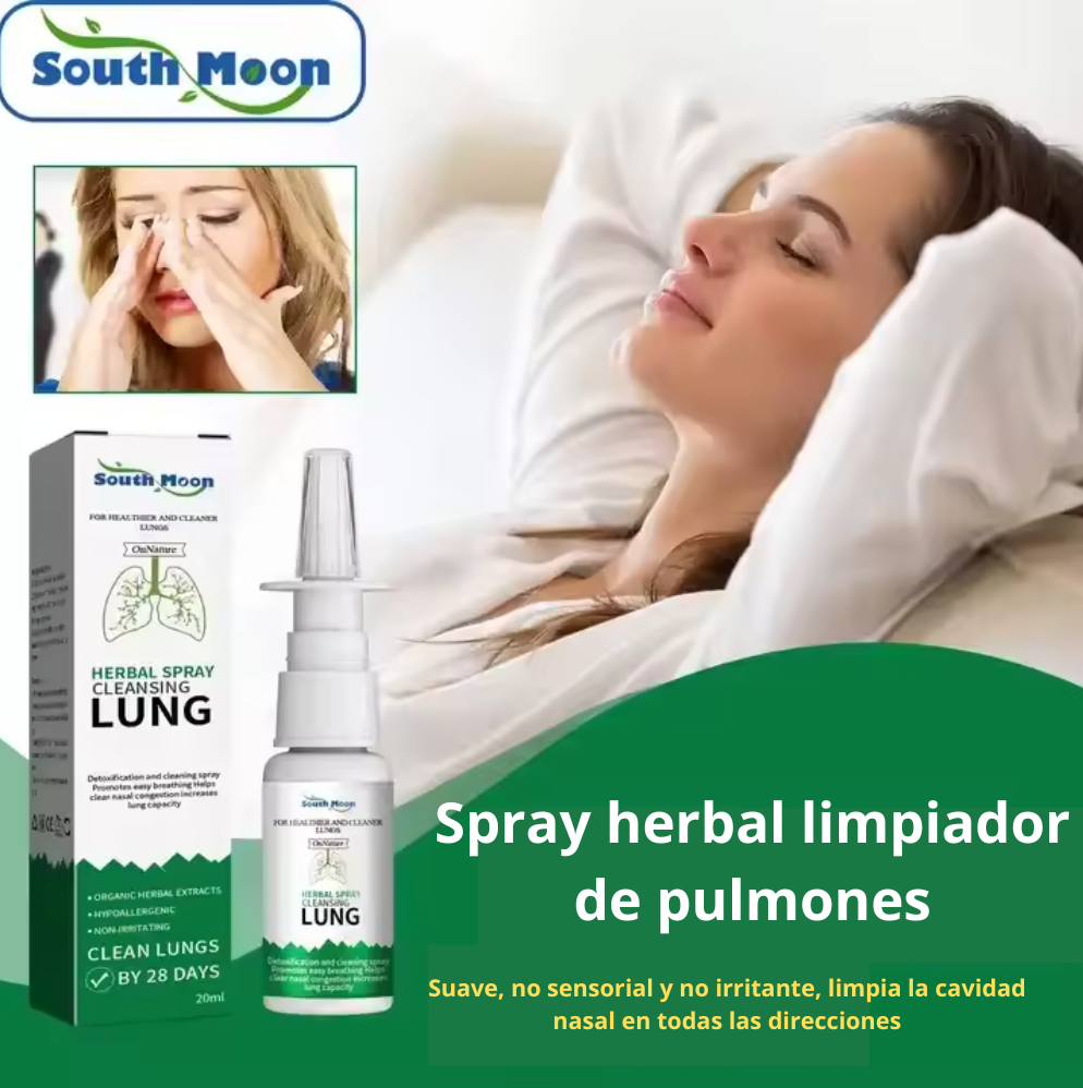 Spray limpiador de pulmones