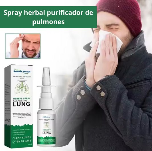 Spray limpiador de pulmones